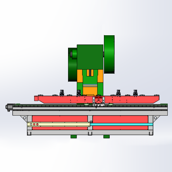 全面喂食机的打孔机